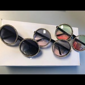 Bling circle shades